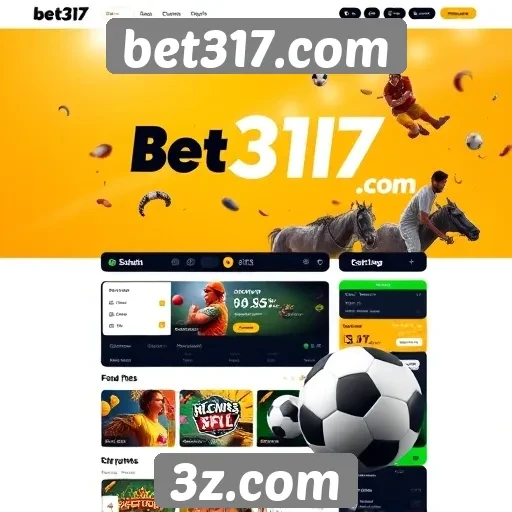 Acessibilidade e usabilidade do site bet317.com